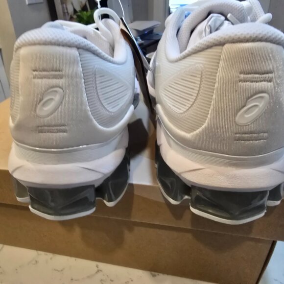 Asics Gel-Quantum 360 VII KNIT Sportstyle Running Shoe Trainer WHITE MENS 11 NEW - Picture 5 of 15